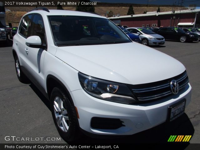2017 Volkswagen Tiguan S in Pure White