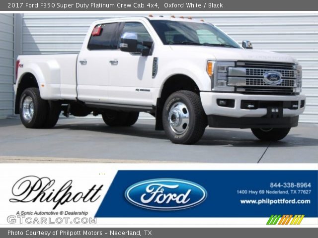2017 Ford F350 Super Duty Platinum Crew Cab 4x4 in Oxford White