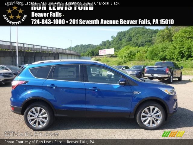 2017 Ford Escape Titanium 4WD in Lightning Blue