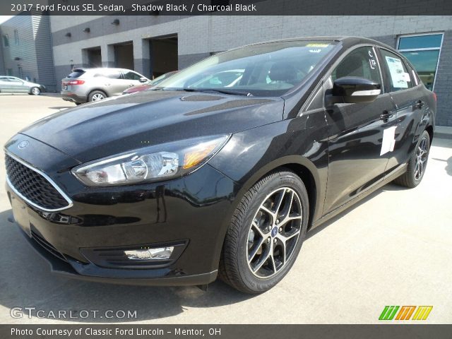2017 Ford Focus SEL Sedan in Shadow Black