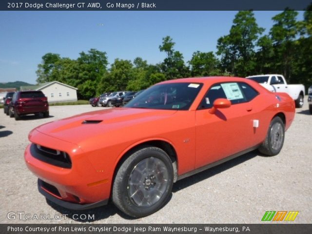 2017 Dodge Challenger GT AWD in Go Mango