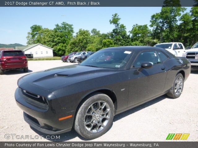 2017 Dodge Challenger GT AWD in Pitch Black
