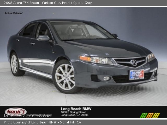 2008 Acura TSX Sedan in Carbon Gray Pearl