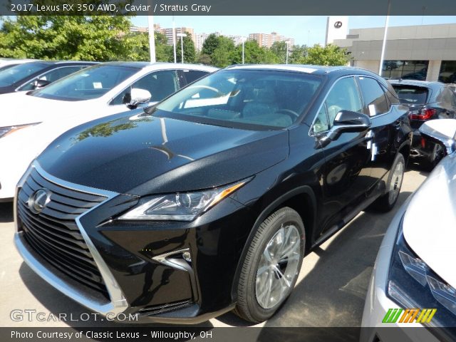 2017 Lexus RX 350 AWD in Caviar