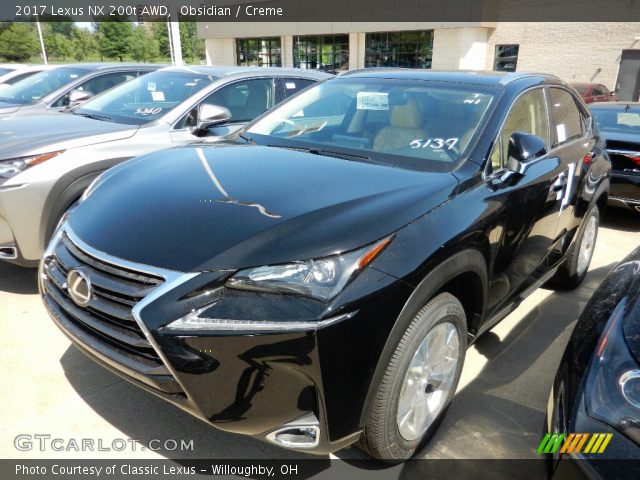 2017 Lexus NX 200t AWD in Obsidian