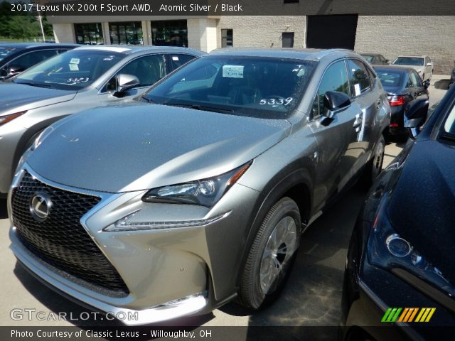 2017 Lexus NX 200t F Sport AWD in Atomic Silver