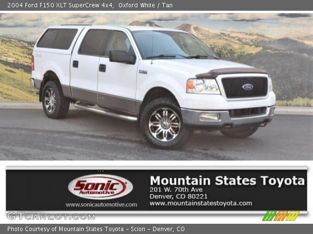 2004 Ford F150 XLT SuperCrew 4x4 in Oxford White