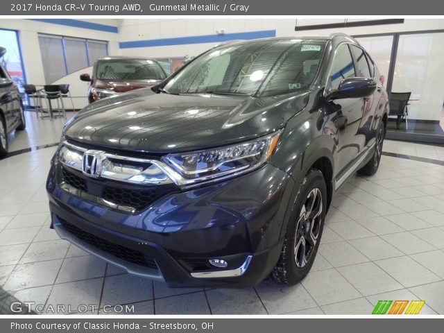 2017 Honda CR-V Touring AWD in Gunmetal Metallic