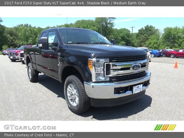 2017 Ford F250 Super Duty XLT SuperCab 4x4 in Shadow Black