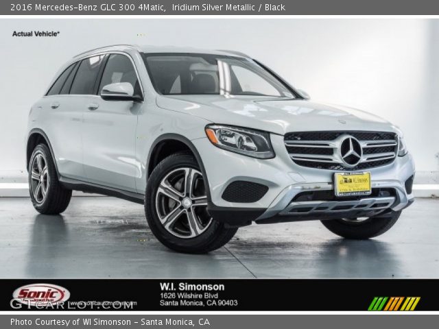 2016 Mercedes-Benz GLC 300 4Matic in Iridium Silver Metallic