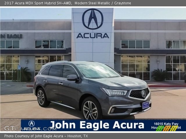 2017 Acura MDX Sport Hybrid SH-AWD in Modern Steel Metallic