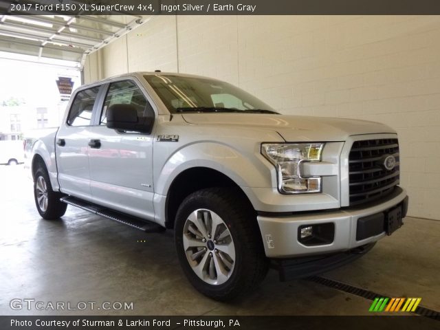 2017 Ford F150 XL SuperCrew 4x4 in Ingot Silver