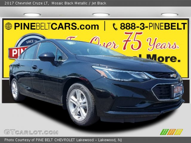 2017 Chevrolet Cruze LT in Mosaic Black Metallic