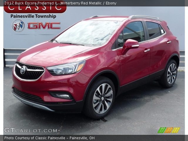 2017 Buick Encore Preferred II in Winterberry Red Metallic