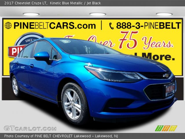 2017 Chevrolet Cruze LT in Kinetic Blue Metallic