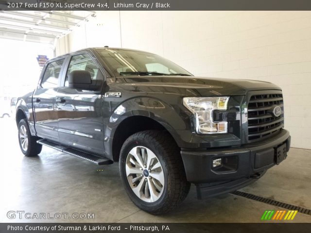 2017 Ford F150 XL SuperCrew 4x4 in Lithium Gray