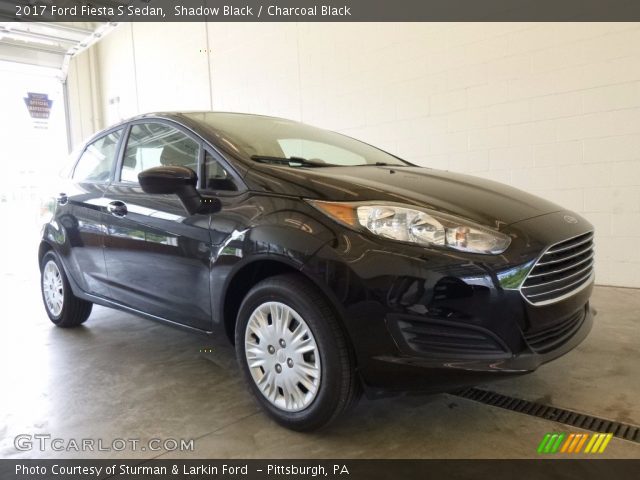 2017 Ford Fiesta S Sedan in Shadow Black