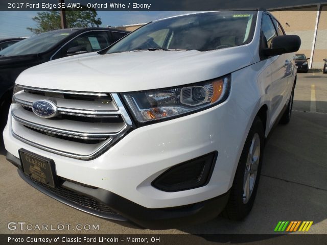 2017 Ford Edge SE AWD in Oxford White
