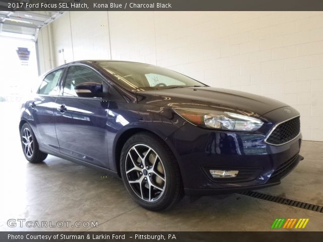 2017 Ford Focus SEL Hatch in Kona Blue