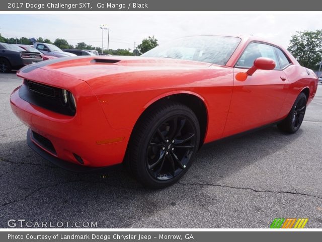 2017 Dodge Challenger SXT in Go Mango