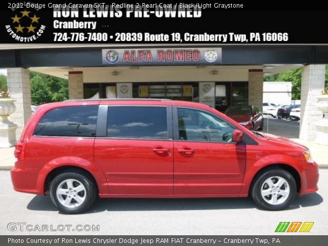 2012 Dodge Grand Caravan SXT in Redline 2 Pearl Coat