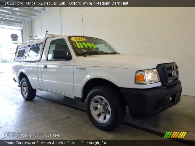 2011 Ford Ranger XL Regular Cab in Oxford White