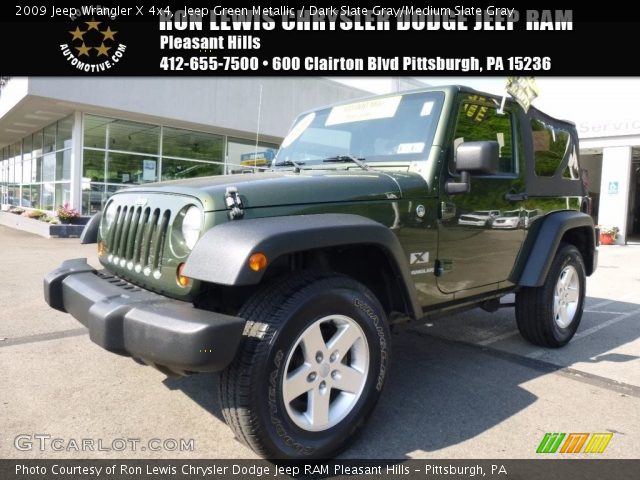 2009 Jeep Wrangler X 4x4 in Jeep Green Metallic