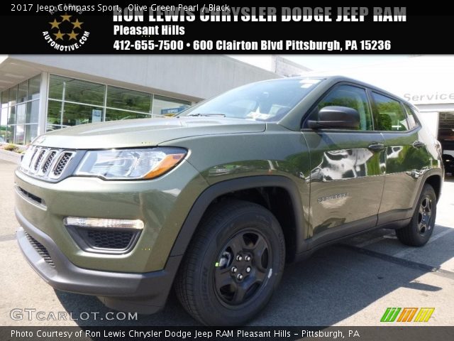 2017 Jeep Compass Sport in Olive Green Pearl