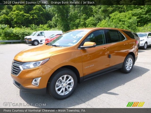 2018 Chevrolet Equinox LT AWD in Orange Burst Metallic