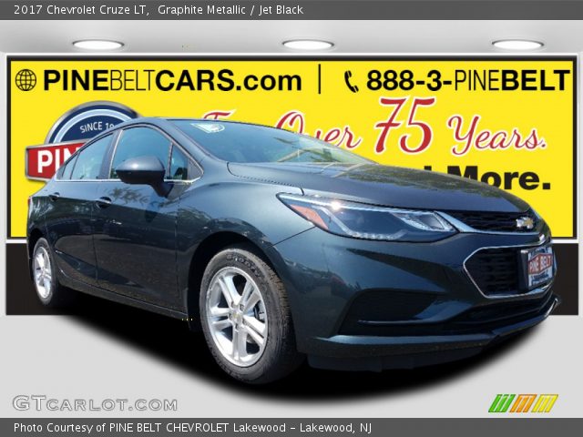 2017 Chevrolet Cruze LT in Graphite Metallic