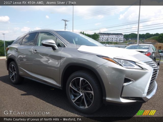 2017 Lexus RX 450h AWD in Atomic Silver