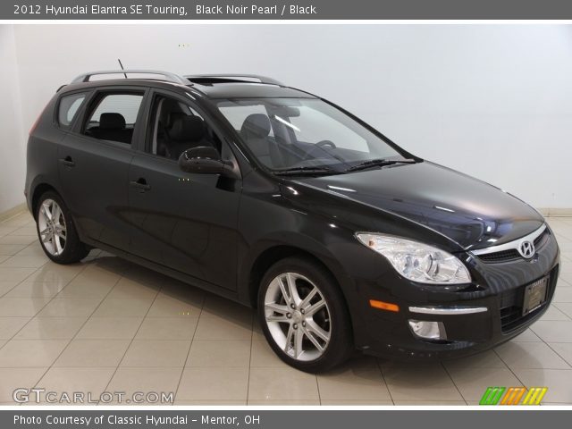 2012 Hyundai Elantra SE Touring in Black Noir Pearl