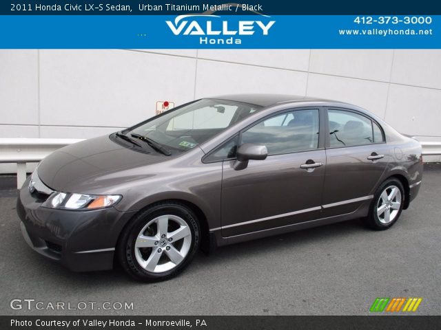 2011 Honda Civic LX-S Sedan in Urban Titanium Metallic