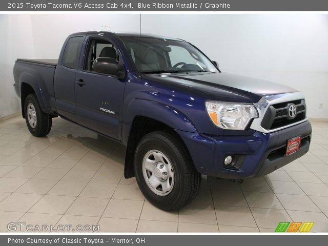2015 Toyota Tacoma V6 Access Cab 4x4 in Blue Ribbon Metallic