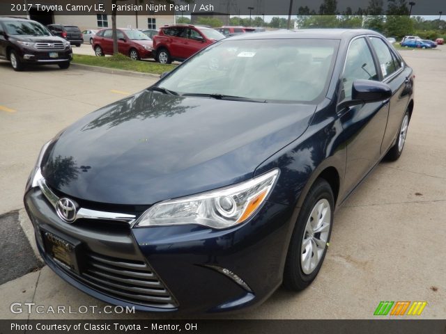 2017 Toyota Camry LE in Parisian Night Pearl