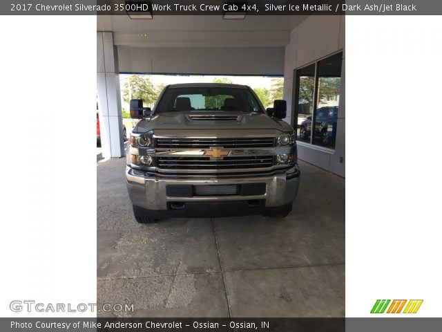 2017 Chevrolet Silverado 3500HD Work Truck Crew Cab 4x4 in Silver Ice Metallic