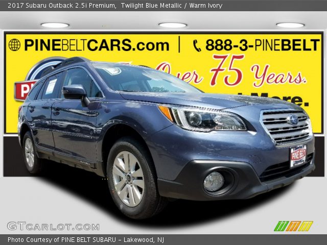2017 Subaru Outback 2.5i Premium in Twilight Blue Metallic