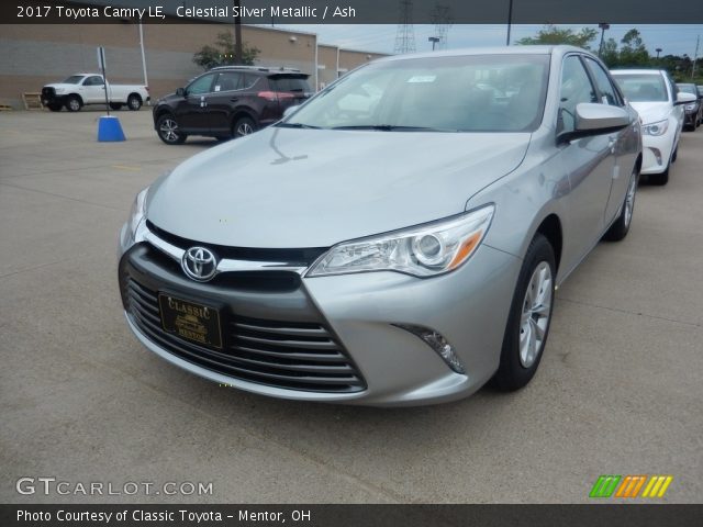 2017 Toyota Camry LE in Celestial Silver Metallic