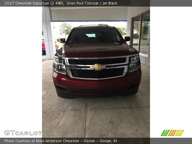 2017 Chevrolet Suburban LS 4WD in Siren Red Tintcoat