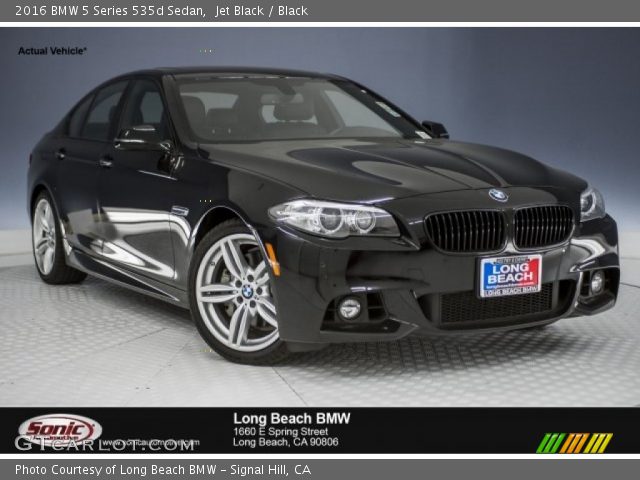 2016 BMW 5 Series 535d Sedan in Jet Black