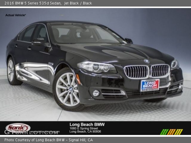 2016 BMW 5 Series 535d Sedan in Jet Black