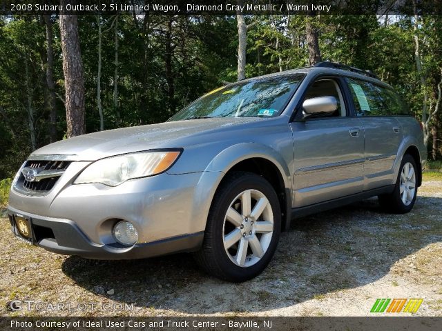 2008 Subaru Outback 2.5i Limited Wagon in Diamond Gray Metallic