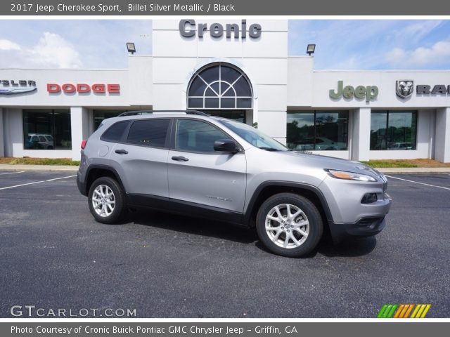 2017 Jeep Cherokee Sport in Billet Silver Metallic