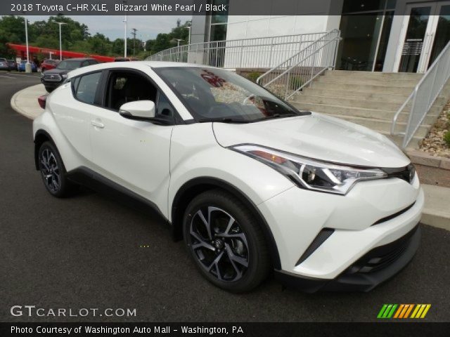 2018 Toyota C-HR XLE in Blizzard White Pearl