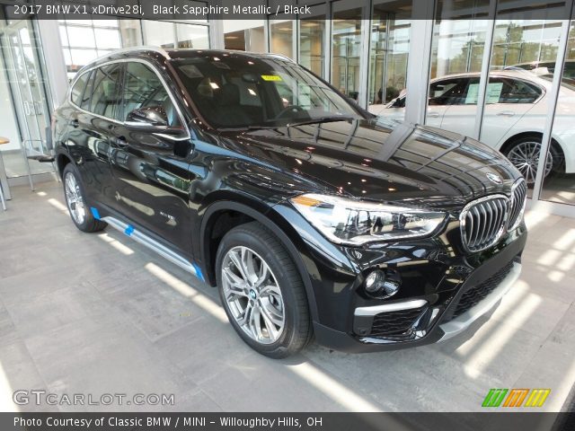 2017 BMW X1 xDrive28i in Black Sapphire Metallic