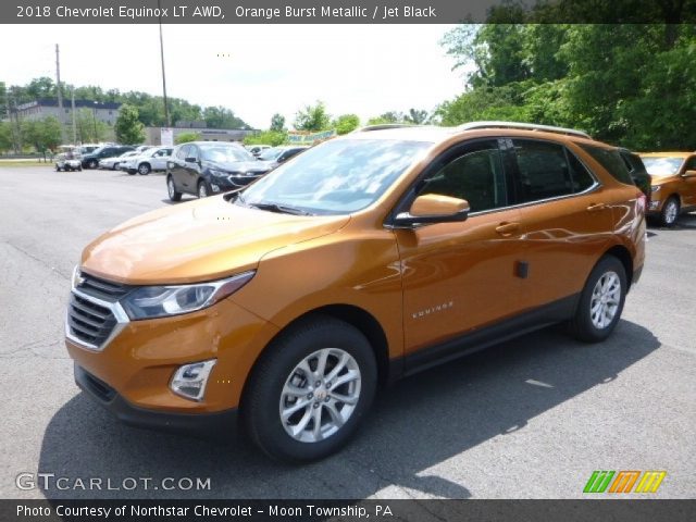2018 Chevrolet Equinox LT AWD in Orange Burst Metallic