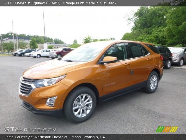 2018 Chevrolet Equinox LT AWD in Orange Burst Metallic