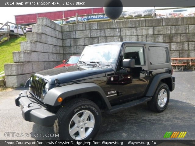 2014 Jeep Wrangler Sport 4x4 in Black