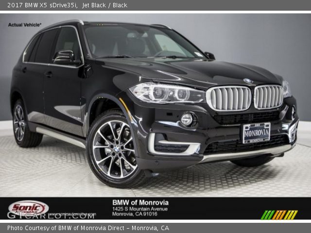 2017 BMW X5 sDrive35i in Jet Black