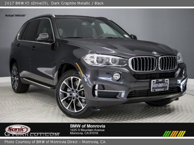 2017 BMW X5 sDrive35i in Dark Graphite Metallic